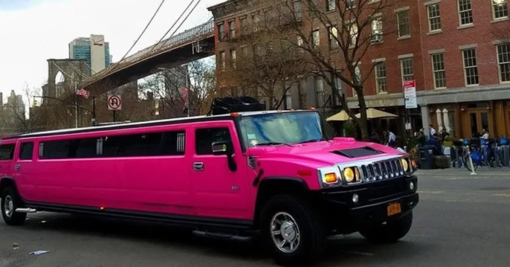 pink hummer limo